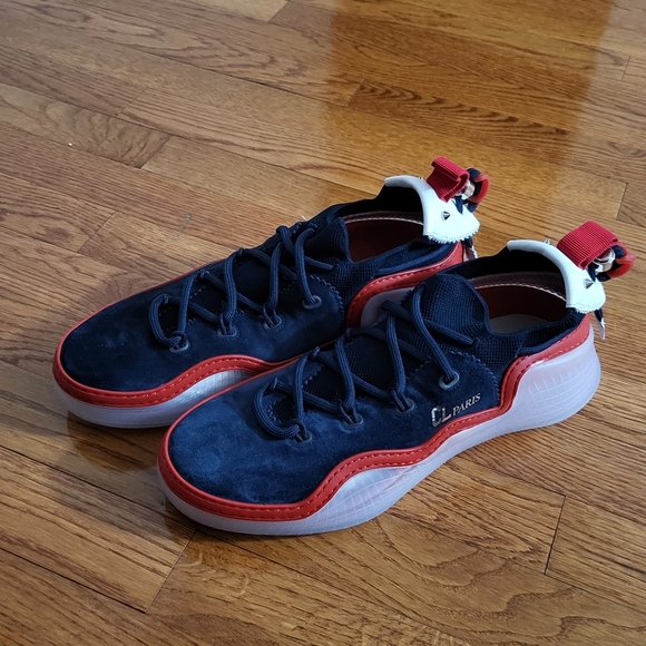 Authentic Christian Louboutin CL Paris Sneakers – Red Bottom Luxury - Picture 1 of 11